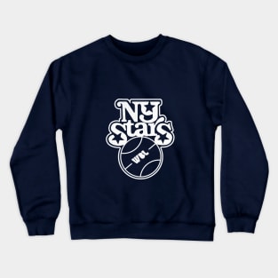 Retro Womens New York Stars Basketball Champs 1975 Crewneck Sweatshirt